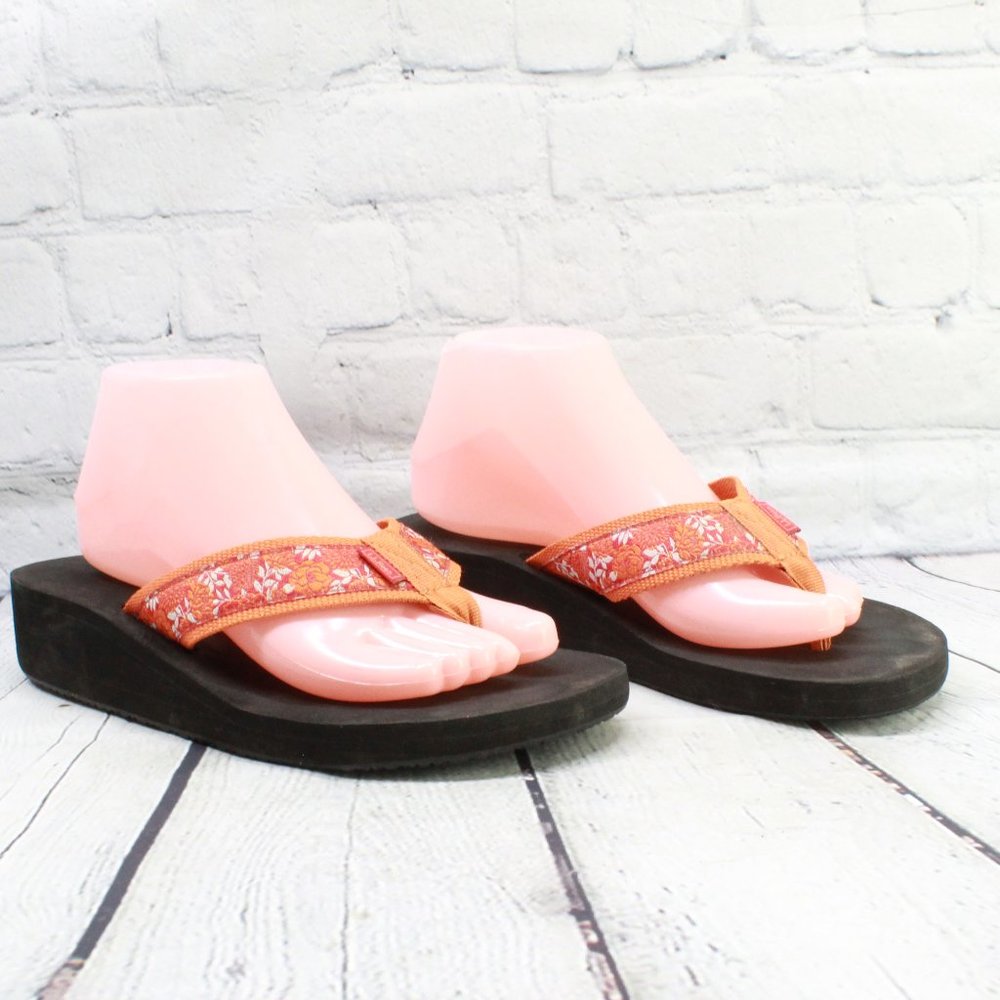 LL BEAN Thong Lightweight Flip Flop Sandals Size 9 - Picture 2 of 9